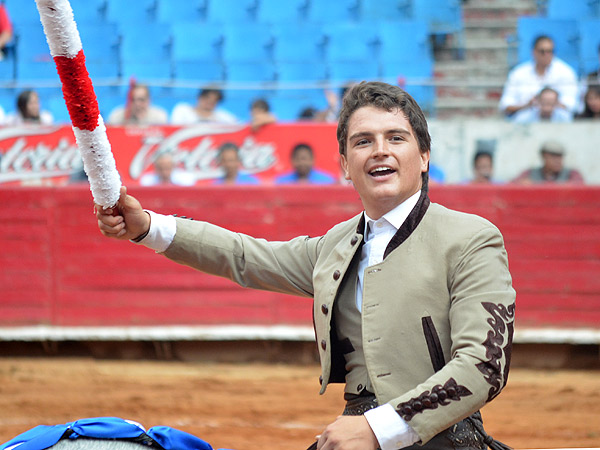 Feliz por pisar La M�xico