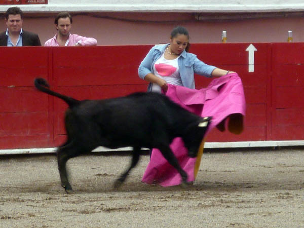 Karen Payan a la ver�nica