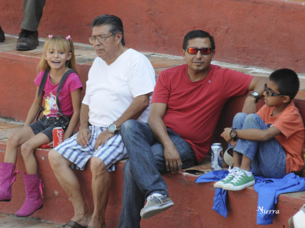 En familia a la novillada