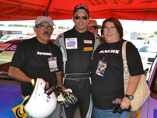 Fer y Mache Mac�as con el torero