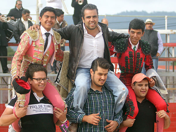 Triunfadores del festejo