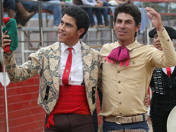 Ovacionados en la vuelta