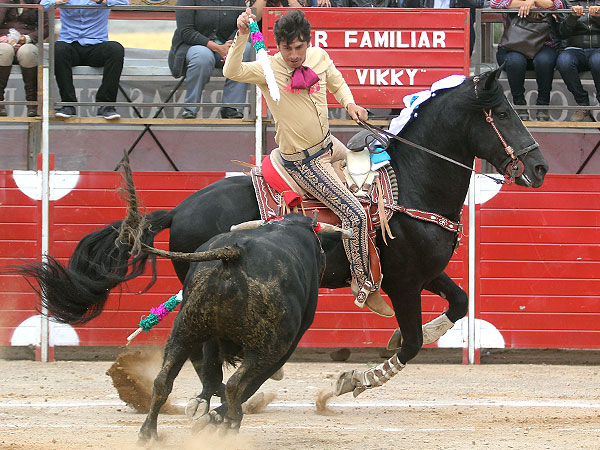 Dejando la banderilla