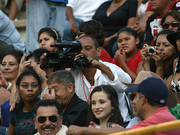 Presentes las c�maras de tv