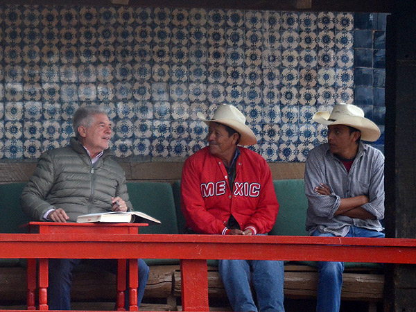Pepe Marr�n, con los vaqueros