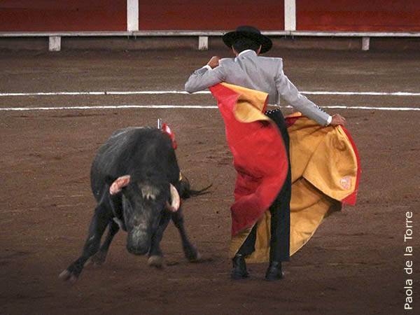 El Tuco, por chicuelinas