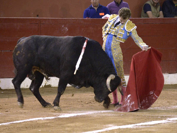 Muleta de terciopelo