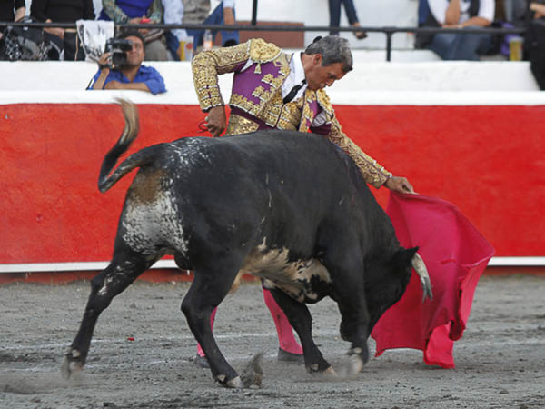 Probando el izquierdo