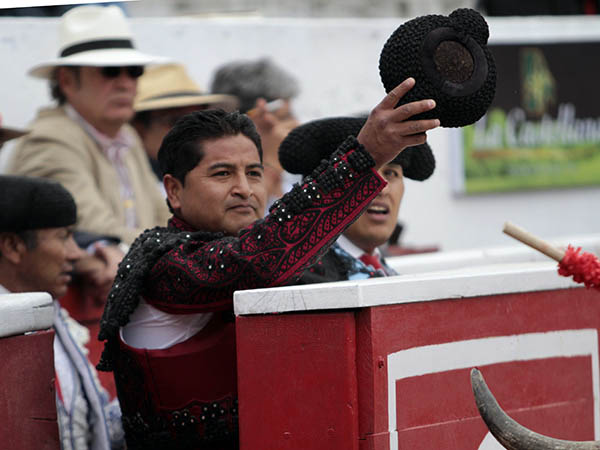 Recogiendo las palmas