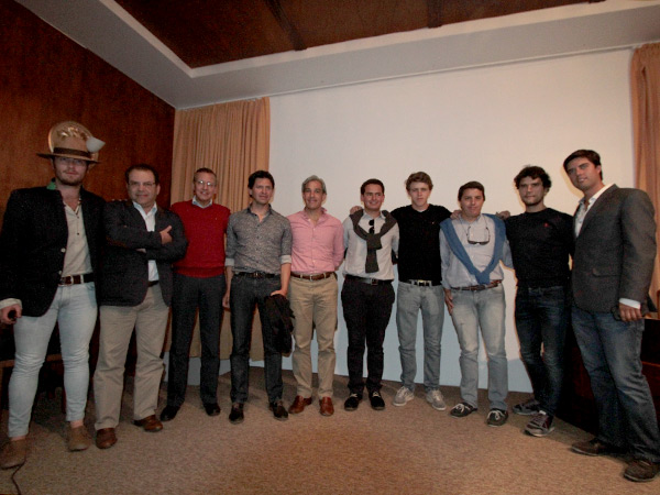 El grupo de organizadores