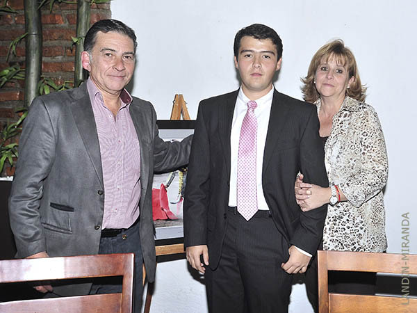 El torero con sus padres