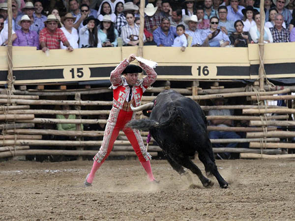 Rafael, cuadrando en la cara