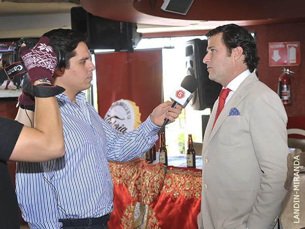 Entrevista para la TV