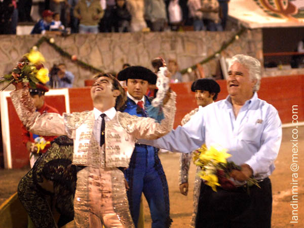 Con Manuel Sescosse en la vuelta
