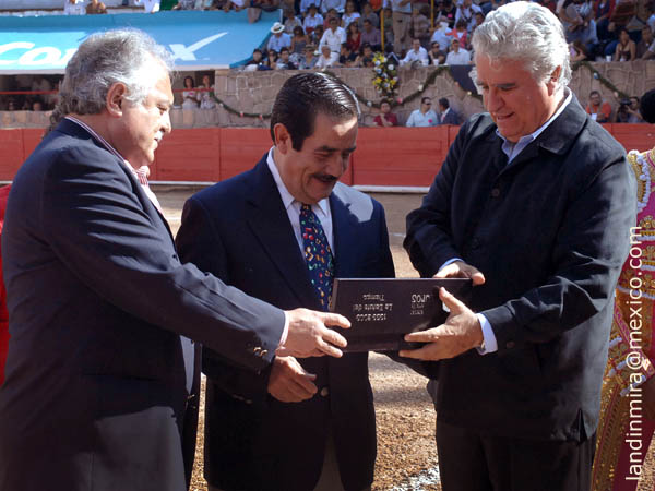 Homenajeado Salvador Garc�a