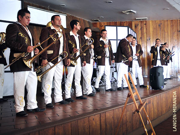 Ameniz� la banda Llano Largo