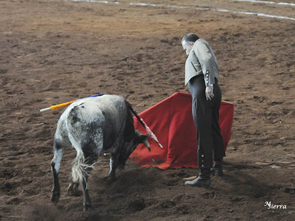 La muleta de Paco Preciado