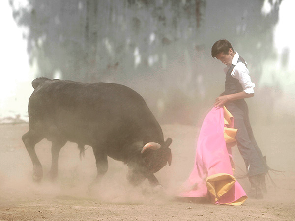 Un recorte muy torero