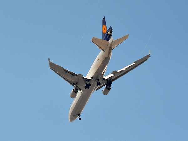 Cruzando el cielo capitalino