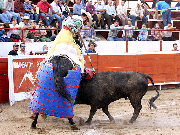 As� se reuni� con el toro
