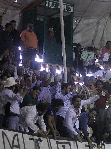 Un bronc�n al juez