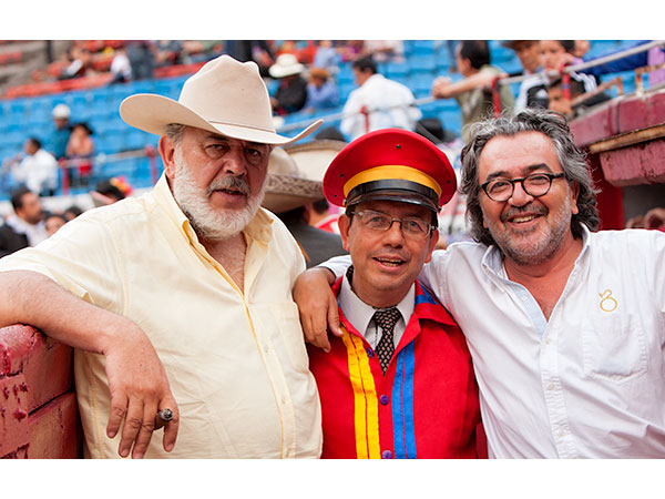 El Gamuza con los De Haro