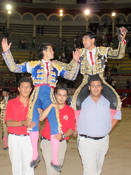 La salida en hombros