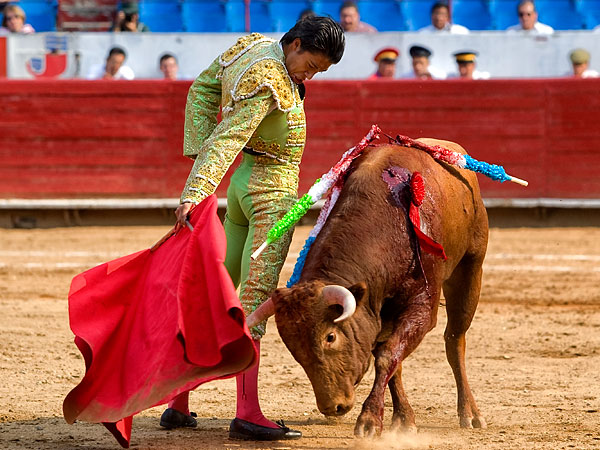 �Sergio en gran momento