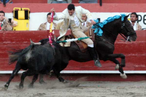 El rejoneador venezolano