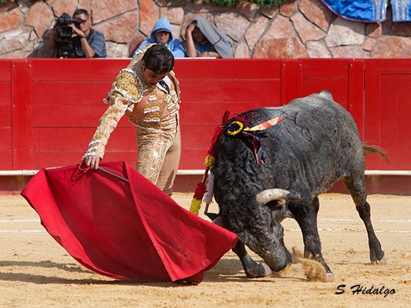 Con fuerte lesi�n en el tobillo