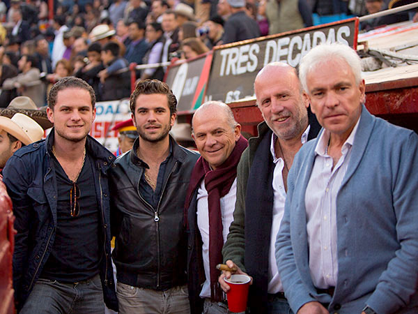 Javier Sordo y familia