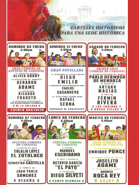 Seis festejos en Autl�n