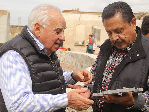 Hugo Garc�a M�ndez, el padrino