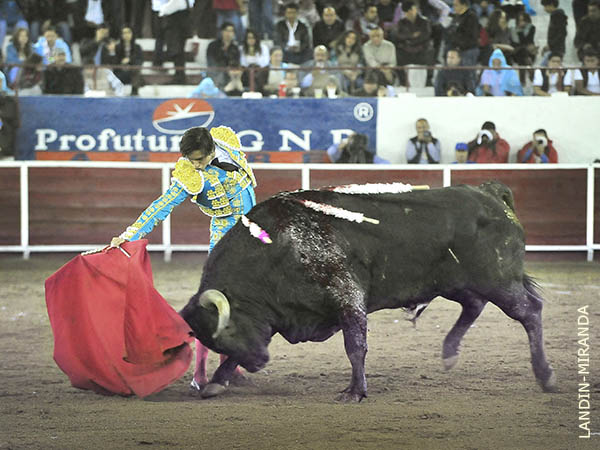 Dej� buenos trazos de muleta