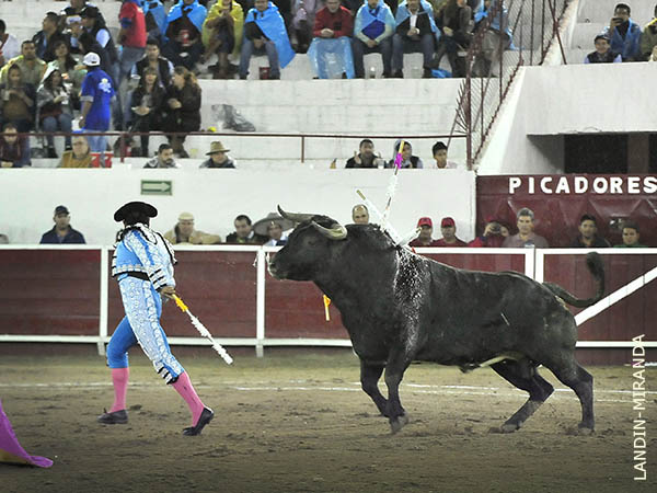 Dif�cil tercio de banderillas