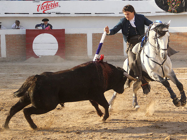 Dejando la banderilla