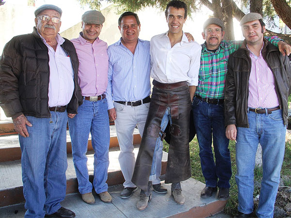 Los ganaderos muy a gusto