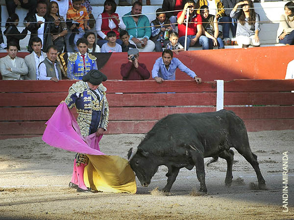 Eduardo Ortega a la ver�nica