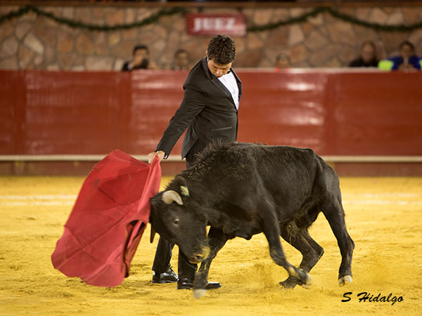 El torero girando la cintura