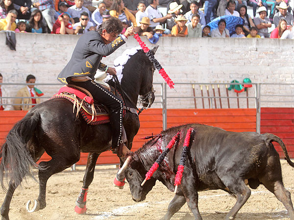 Dejando la banderilla