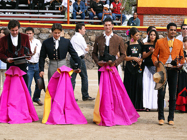 Los matadores actuantes