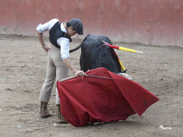 La muleta de Rom�n Mart�nez