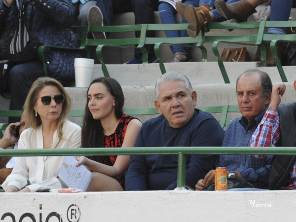 Mujeres bellas en los tendidos