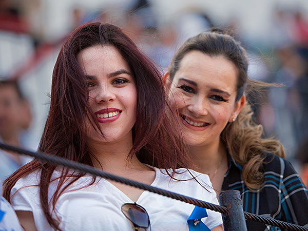 Alegr�a en la barrera