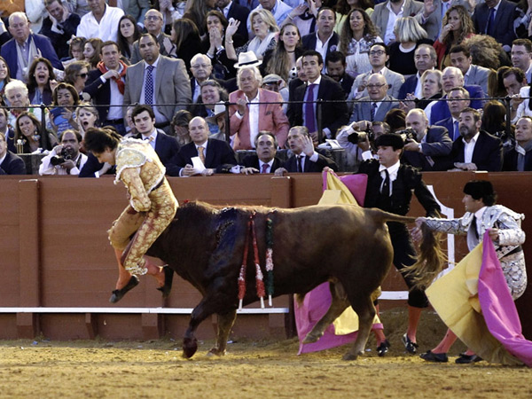 Un susto de Roca Rey