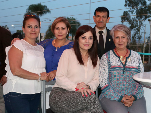 Disfrutando el evento