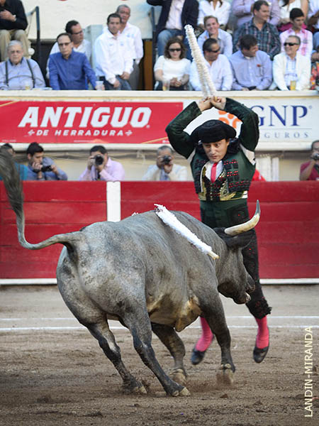 Ovacionado en el par