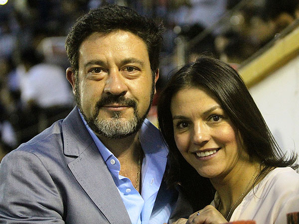 La empresa disfrutando el festejo