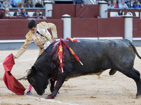 Marcando el trazo con mando