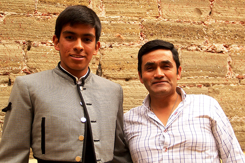 Alberto Ortega, padre e hijo